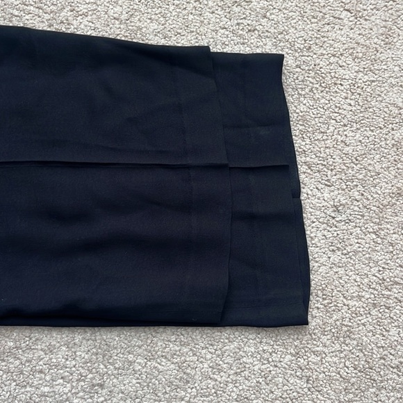 A.L.C. High Waisted Paperbag Wide Leg Cropped Classic Black Pants Size 2 - Picture 8 of 8